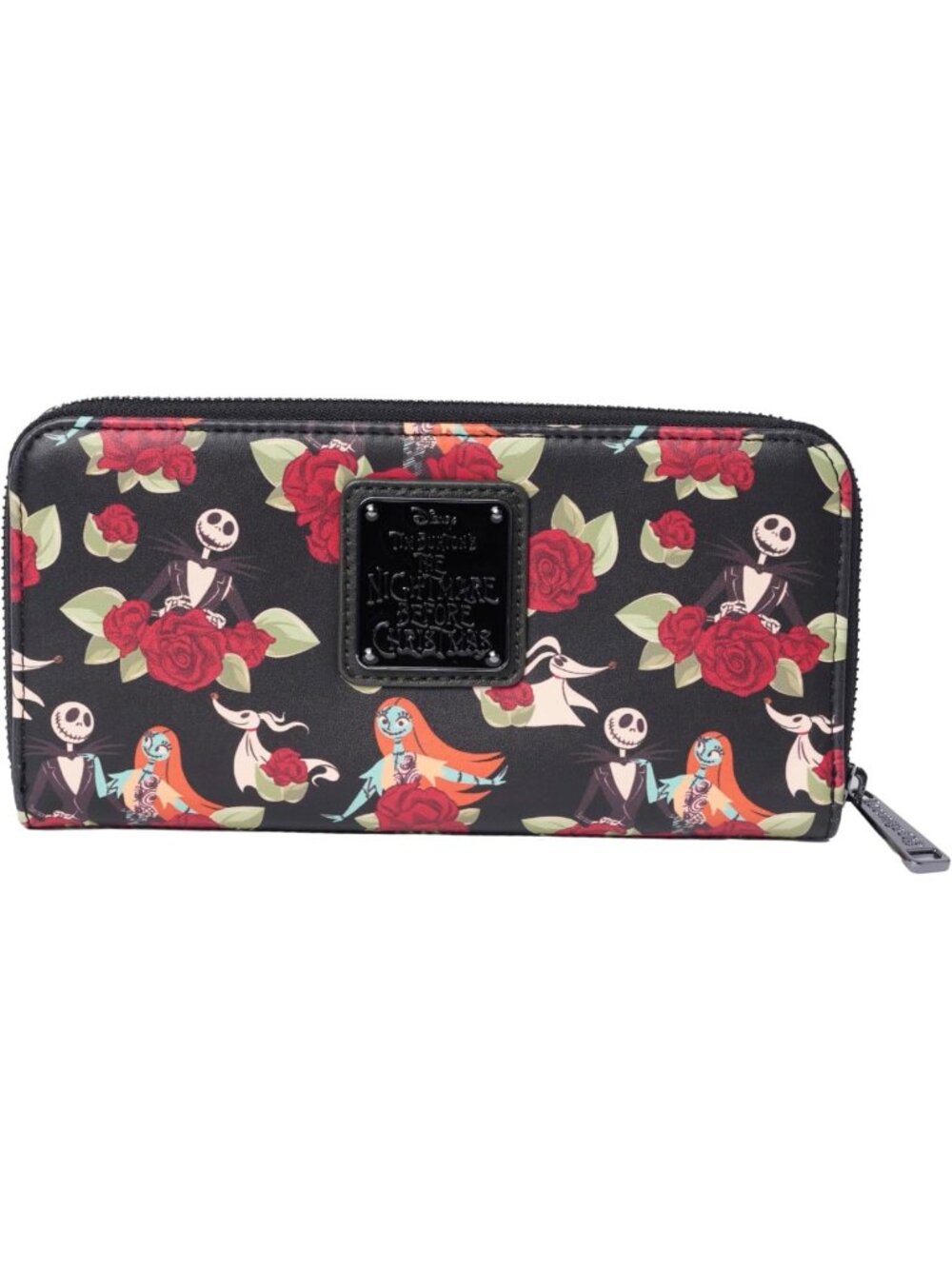 Nightmare Before Christmas Wallet Clutch - Jack Skellington & Sally Design, Cute